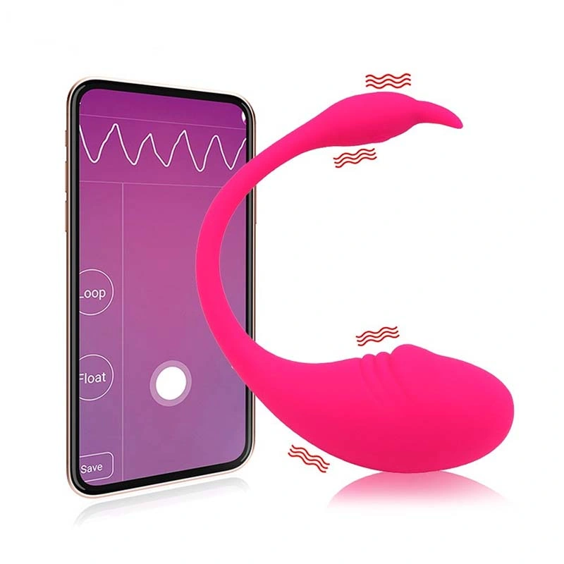 Mujer inteligente chica sexo los juguetes de silicona Vibrador Remoto inalámbrico WiFi teléfono inteligente de control de la aplicación de Blue tooth vibrador vaginal