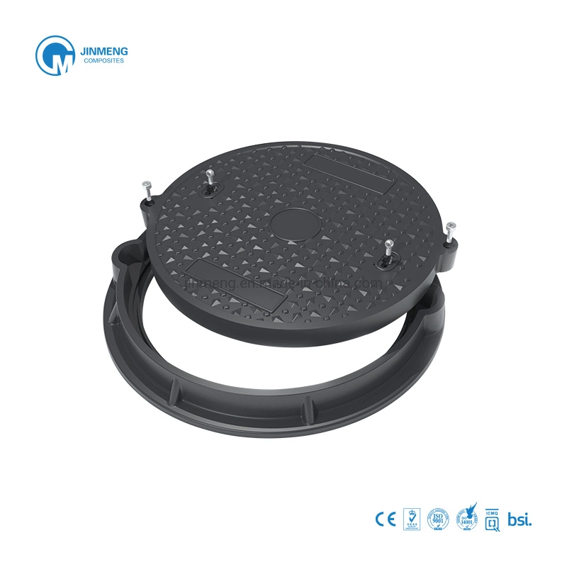 En124 D400 SMC Fiberglass Resin Double Screw Lock Manhole