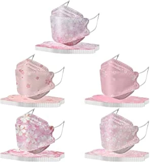 4 Layers Protective_Mask Non-Woven, Cup Dust_Mask 3D Design Disposable Kf94 for Kids