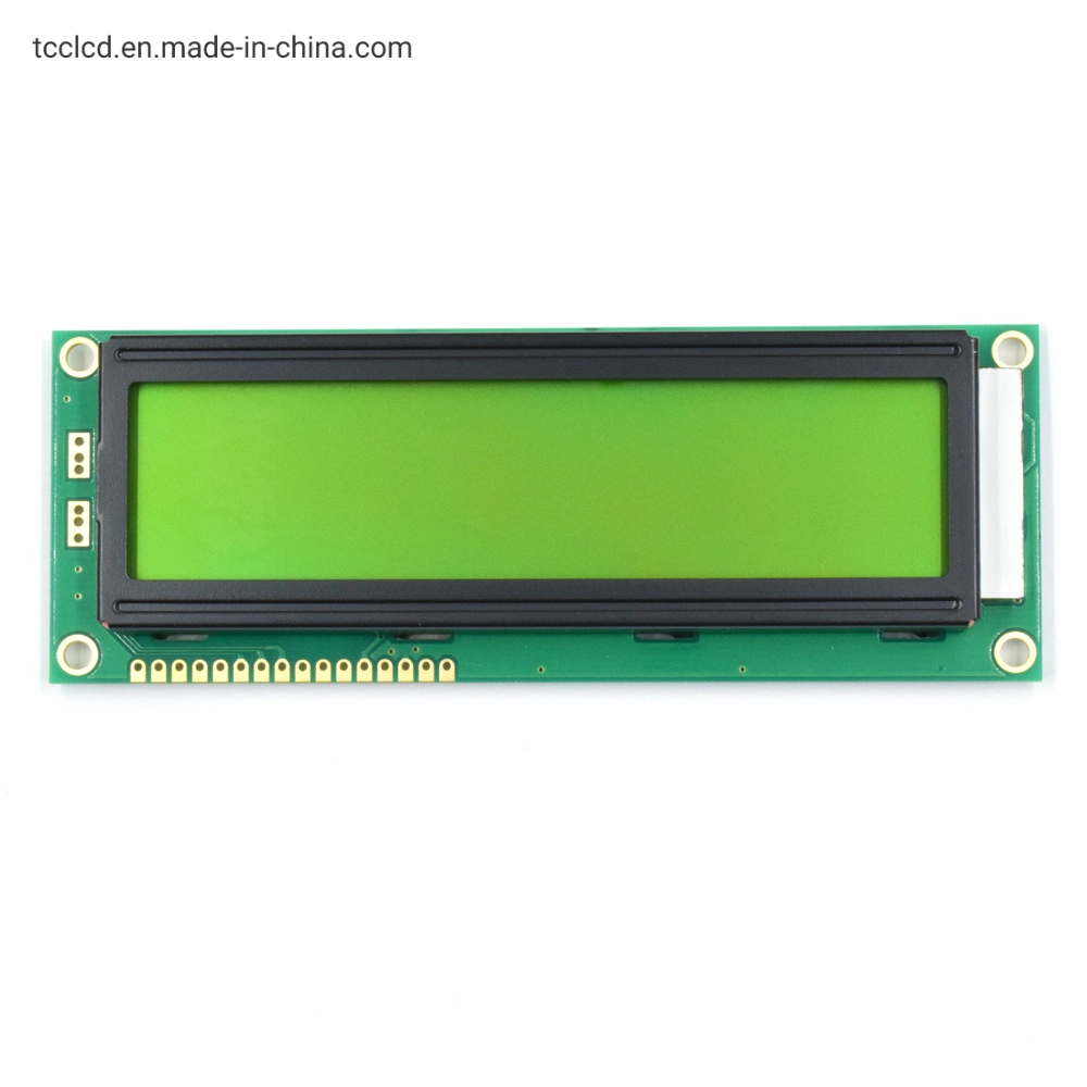 Large Character 1602 Display Module 16X2 Yellow-Green Stn LCD Screen