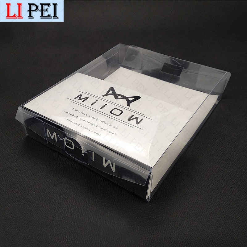 Wholesale Clear Plastic PP/Pet/PVC Cosmetic Box (packing box)