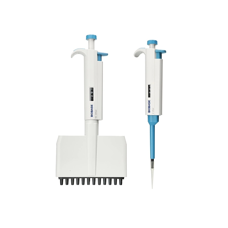 Biobase Single-Channel Adjustable Volume Mechanical Machine Lab Pipette for Laboratory