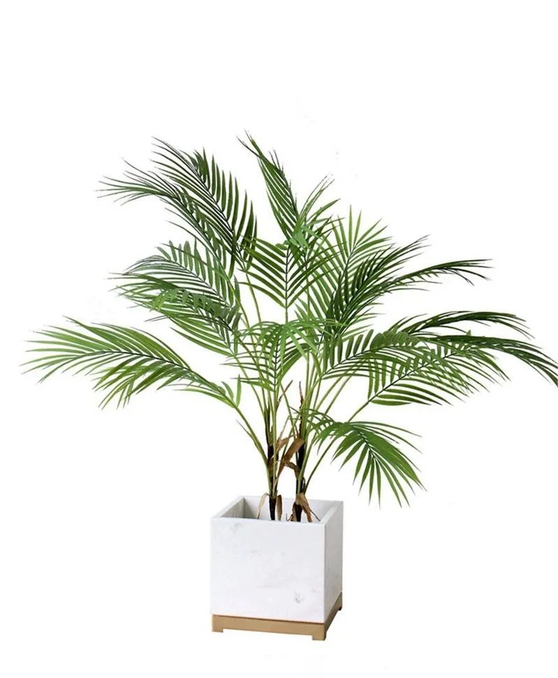 40CMH Fake Green Plant Artificial Palm Tree Bonsai Tree for Home Decor