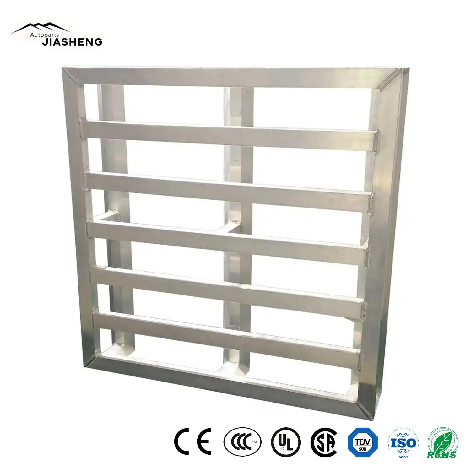 High quality/High cost performance  Metal Pallet Manufacturers 4 Way Iron Power Coat Two Way Steel Pallet Sale