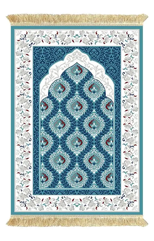 Muslim Prayer Mat Custom Carpet Educational Waterproof Intelligent Drop Shipping Portable Rug Kneels LED Floor Mat