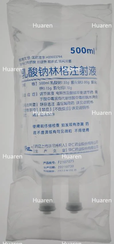 Huaren Pharmaceuticals/lactate de sodium Ringer&amp;rsquor ; injection S.