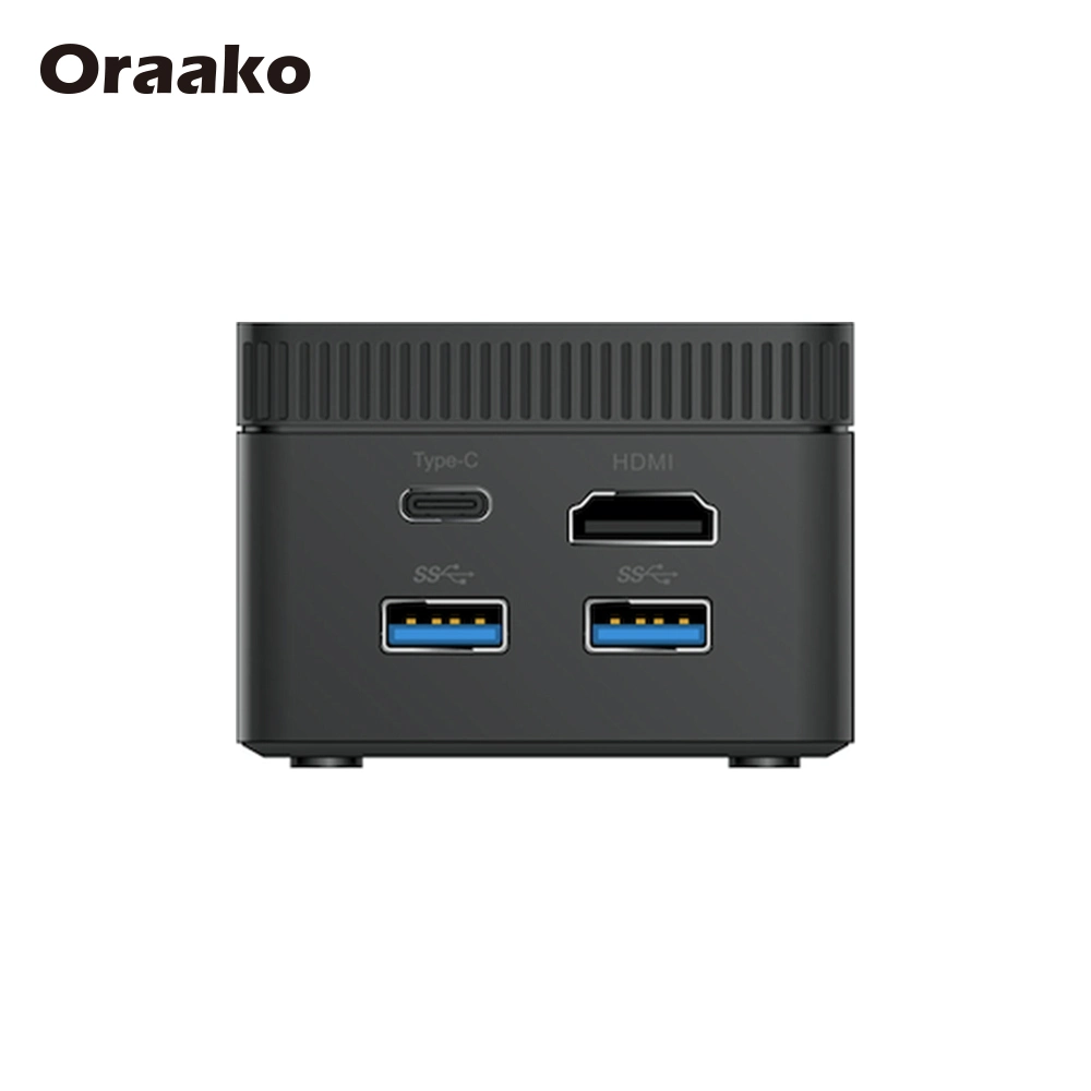 Petite poche Taille Mini sans ventilateur Computadora Minipc Barebone N4020 N4120 4 Go 8 Go de 128 Go 6W NAS OPS Nuc Mini-ordinateur PC de bureau