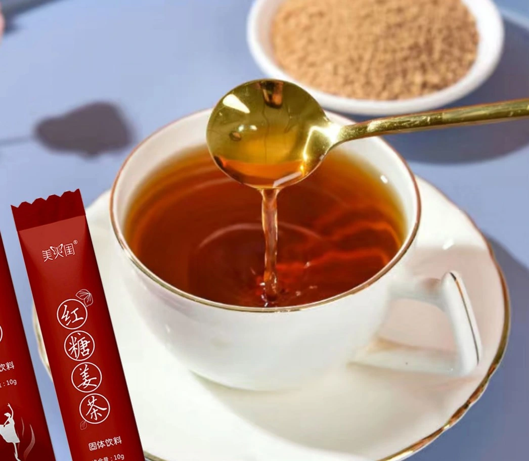 Negro OEM Brown Sugar té de jengibre para aliviar el dolor durante el período menstrual de la fecundidad de mujeres