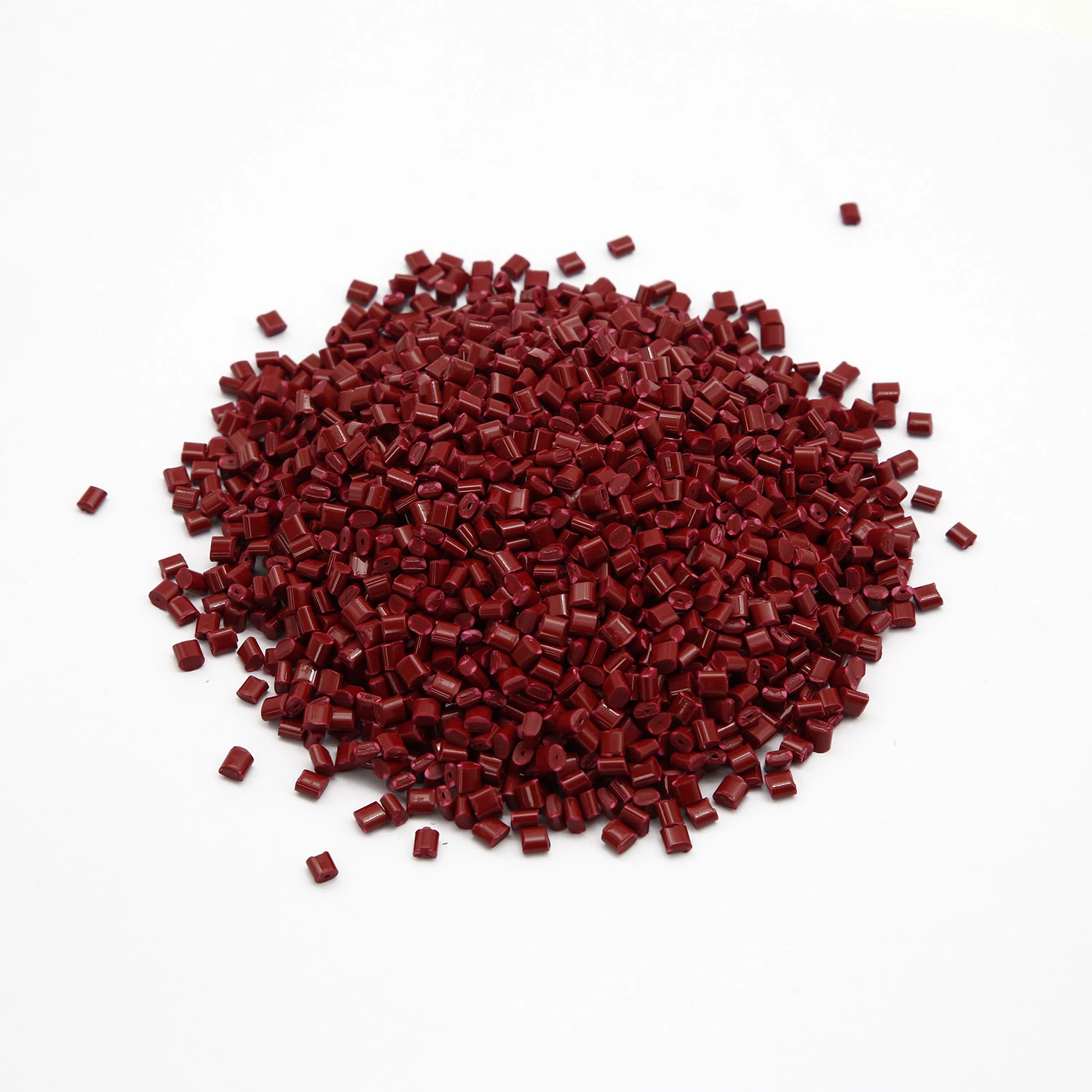 ABS, PP, PE, PS, AS, PET, PA, PC Plastic Pellet Brick Red Color Plastic Raw Material of Resin Tile