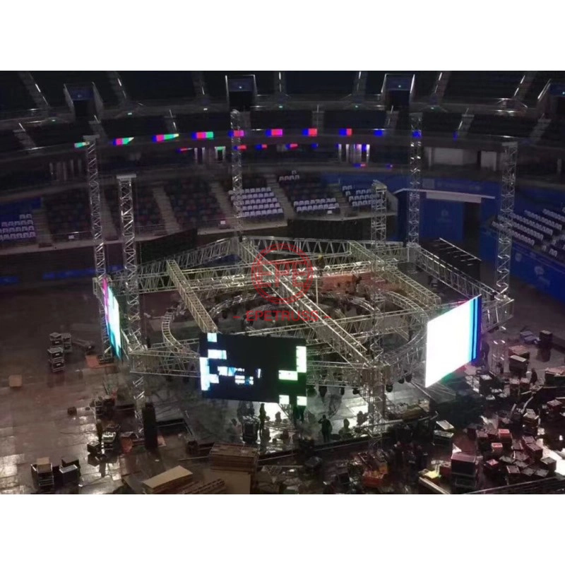 Display Assemble Stage Truss System Spigot Globel Cricle Lighting Speaker Truss