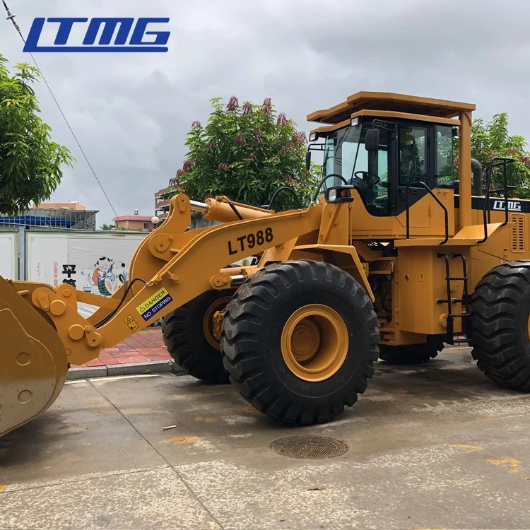 Ltmg 6m3 Capacity Bucket Big Front Loader 8 Ton Wheel Loader 988