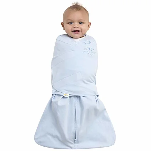 Малышу дети мешок из 100% хлопка, Swaddle ребенка дети голубой Swaddle одежды