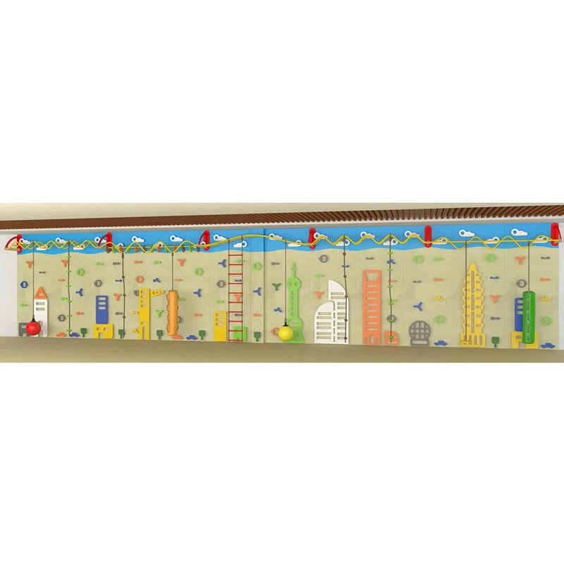 Красочные открытый пластмассовую рамку Скалолазанья стены для детей дошкольного возраста джунглей Тренажерный зал