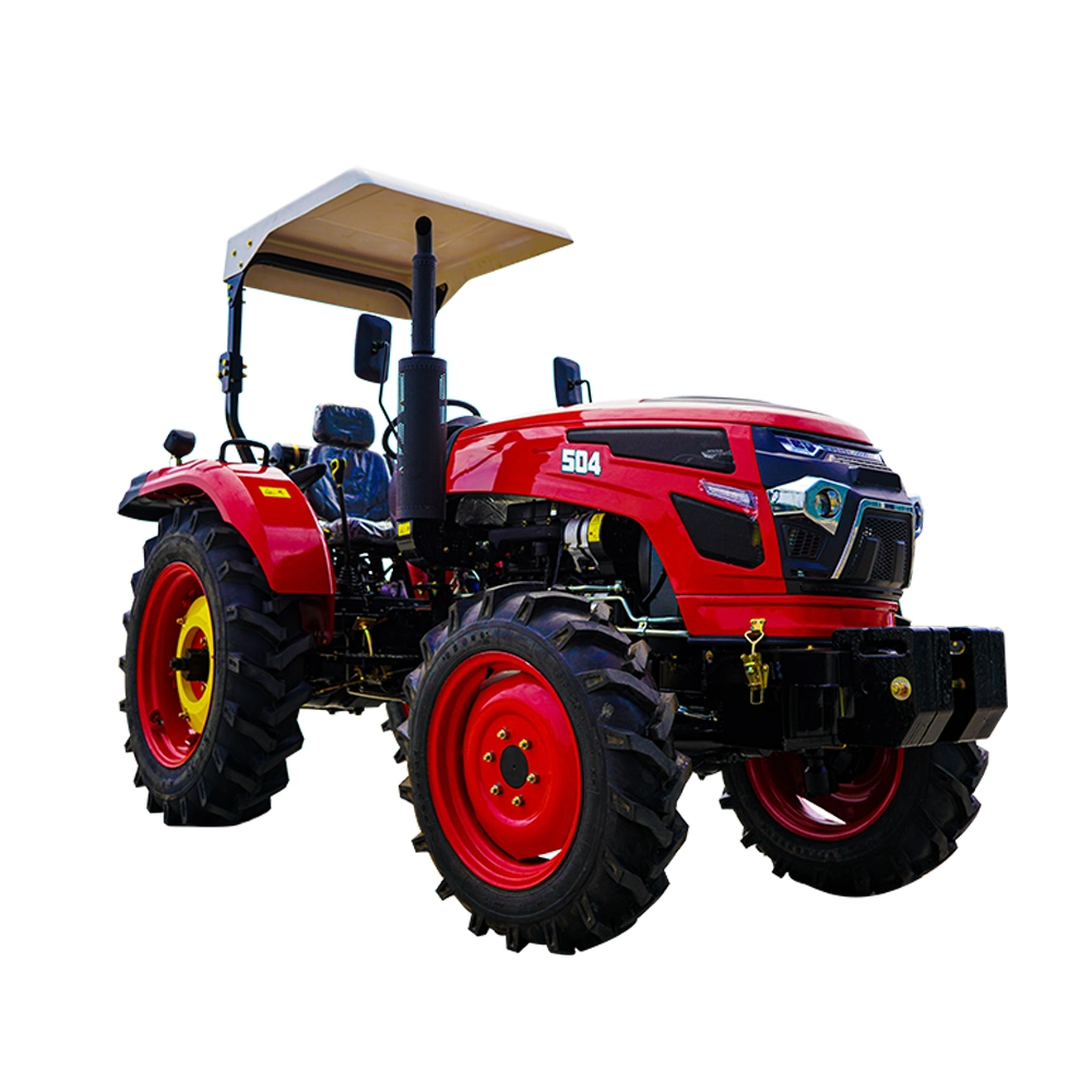 Trator Agrícola Pequeno Mini Máquina 4WD para Agricultura