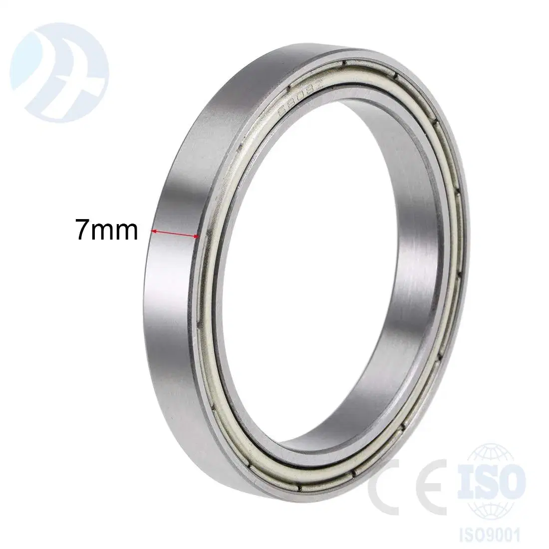 Factory Wholesale/Supplier Deep Groove Ball Bearings 6808 Auto Bearing Motor Accessories Motorcycle Parts Engine Parts Size 40*52*7mm