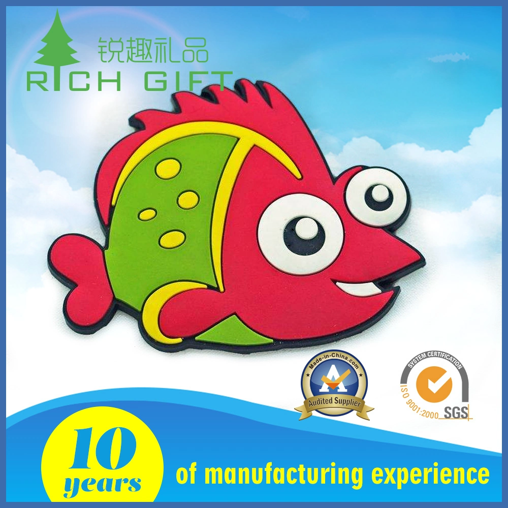 Manufacturer in China Single Custom 3D Cute Animal Resin Fridge Magnet for Home Decoration