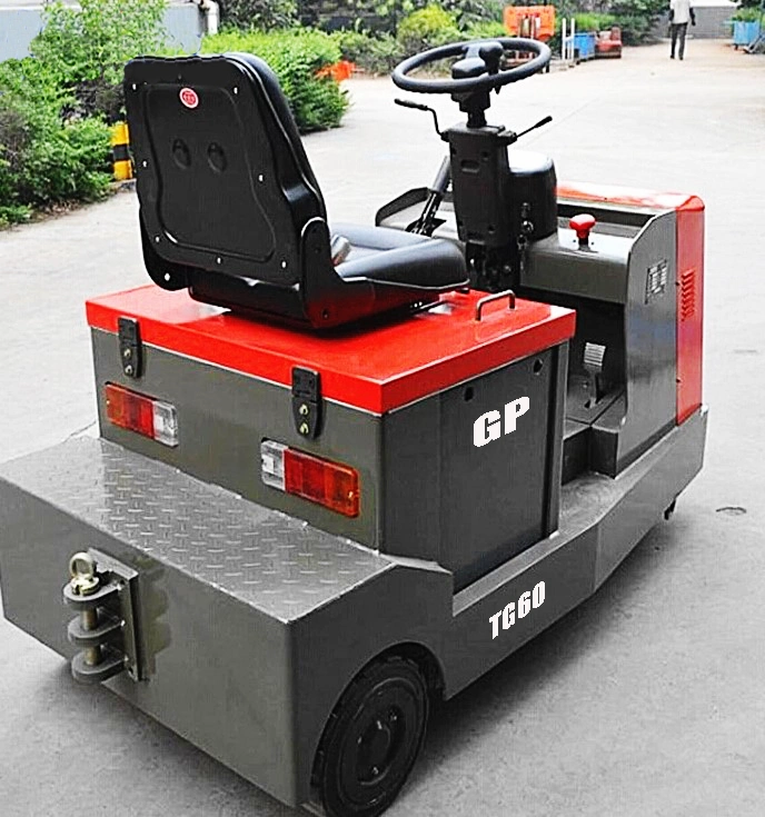 Chinese Heavy Duty 3000kg 3ton 6ton Mini Electric / Diesel /LPG Tow Tractor Outdoor for Material Handling