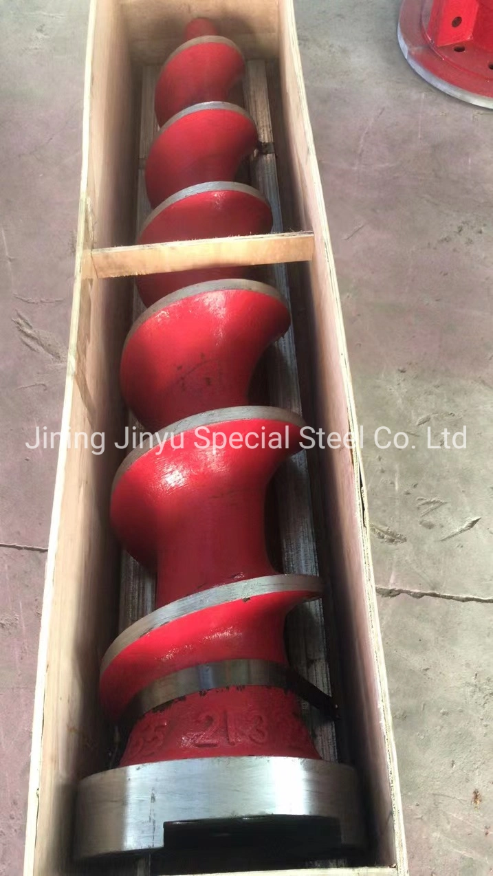 14 Inch Plug Screw Refiner Auger for MDF / HDF / Paper Plant / Defibrator Machine