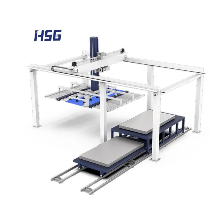 Sistema de carga e descarga automática a laser HSG do laser CNC Cortador de corte IPG Rycus Laser Cutting Machine para tubo de metal e. Tubo