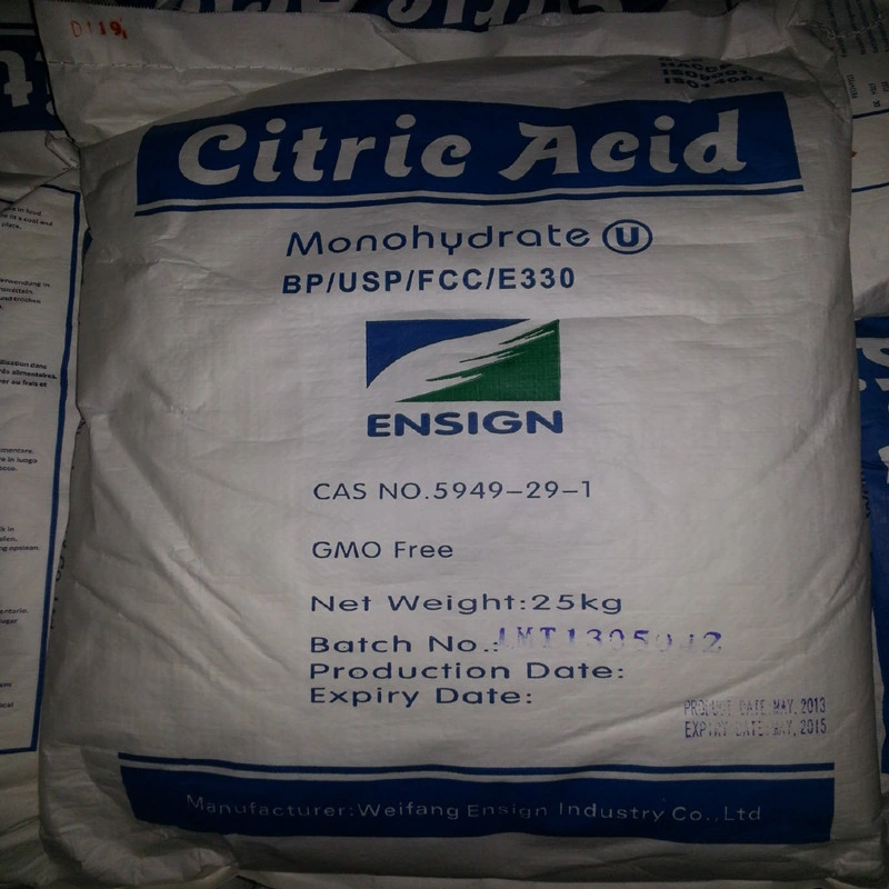 Manufacture Top Quality Monohydrate Citric Acid Powder/Food Additive Citric Acid Anhydrous Powder