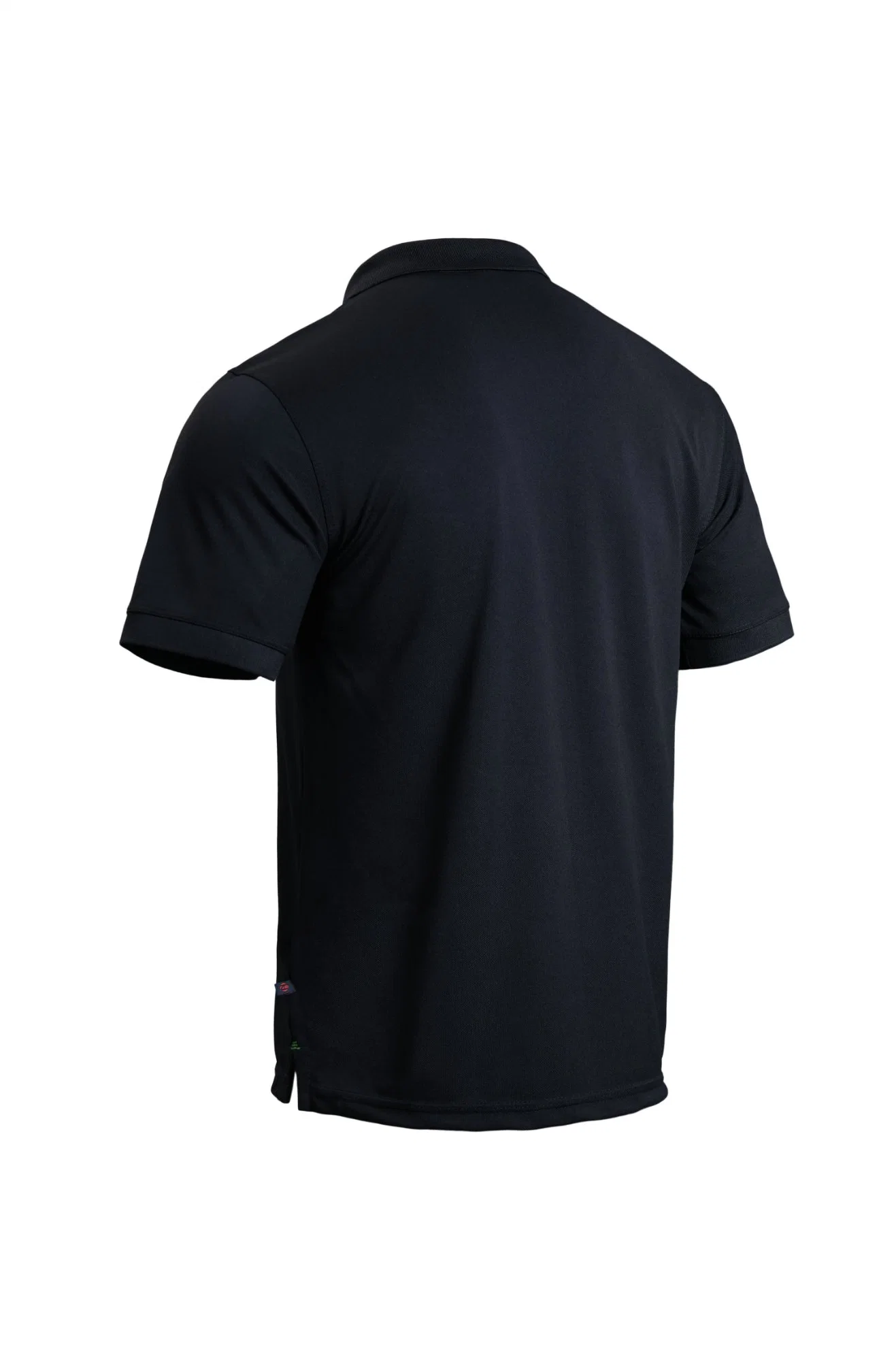 Sommer Solid Pique atmungsaktives Sport Poloshirt für Herren