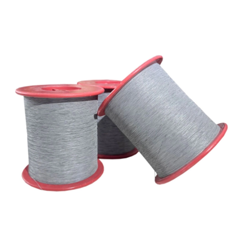 Hi Viz Grey Reflective Embroidery Thread Reflective Knitting Yarn 0.5mm