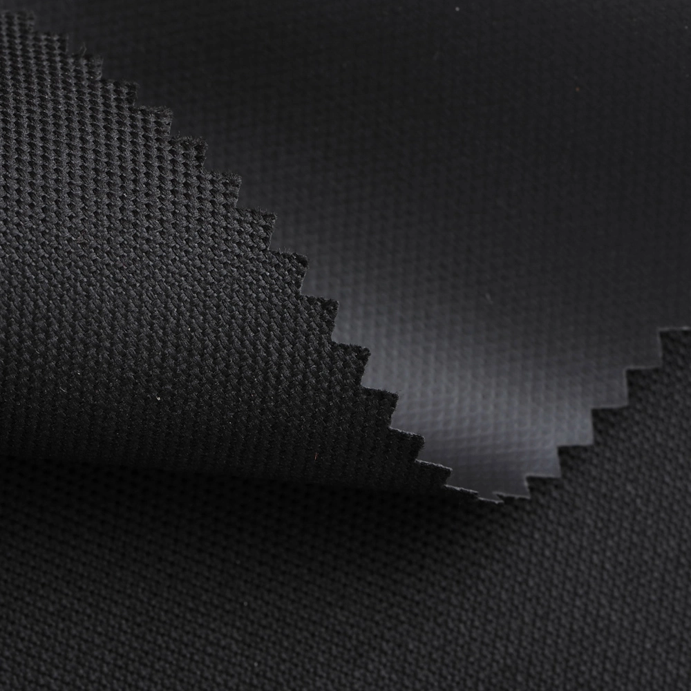 450d PVC Coated Black Waterproof Oxford Fabric