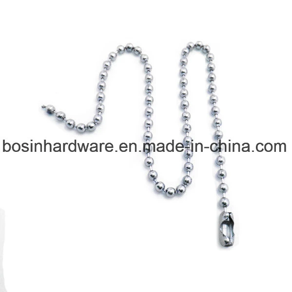 3.2mm Chrome Plated Metal Ball Chain for Bath