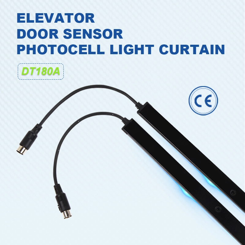 Doortec DT180A sensor de cortina de luz de seguridad de apertura lateral para elevador Levantar Photocell