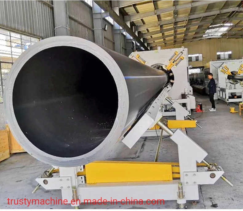 Large Diameter (630-1200mm) Plastic HDPE&PE Water/Gas Supply Pipe Machine