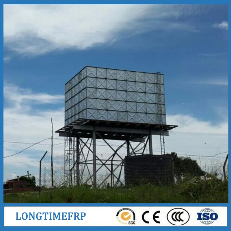 1.22*1.22m Hot Dipped Galvanized Bolted Pressed Steel Panel Water Storage Tanks