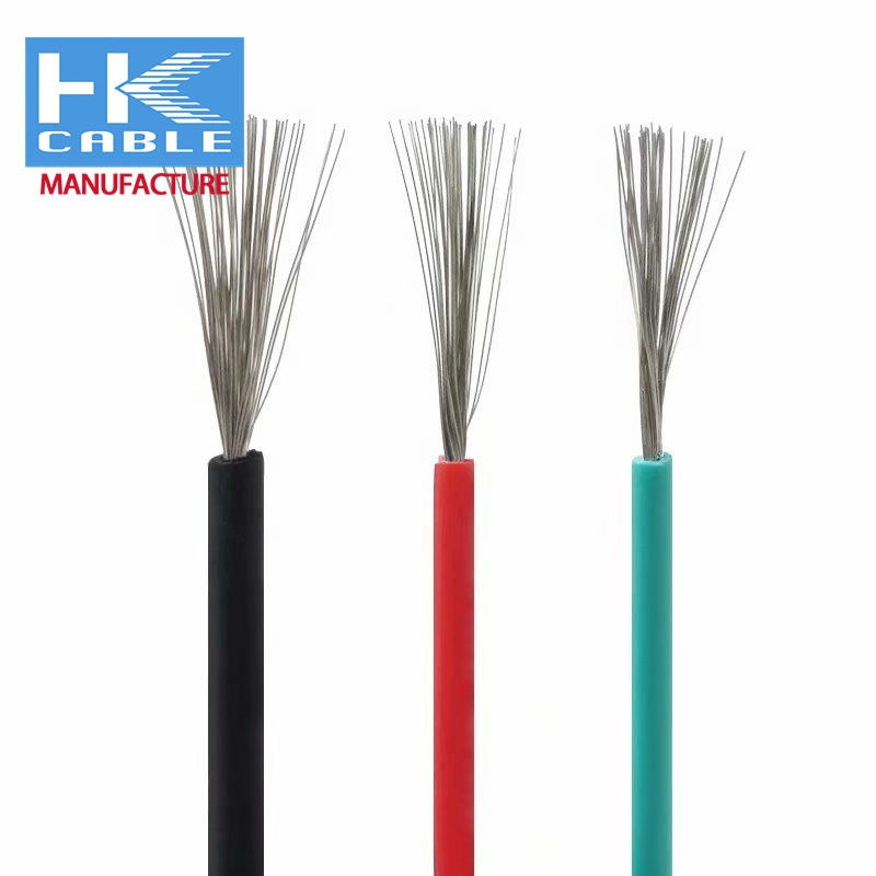 16AWG 18AWG 20AWG 22AWG 24AWG 26AWG 28AWG 30AWG UL1007 1015 1569 2464 Stranded Tinned Copper 80c 300V PVC Single Electric Hook up UL Wire Cable