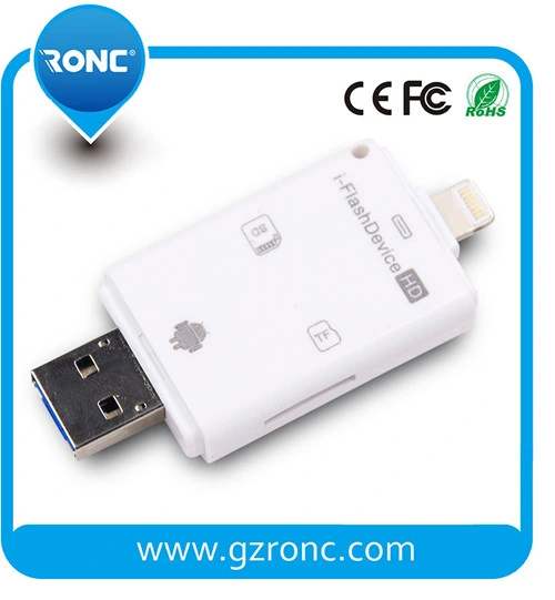 USB 2.0 Multi Smart Mirco SD Card Reader for iPhone