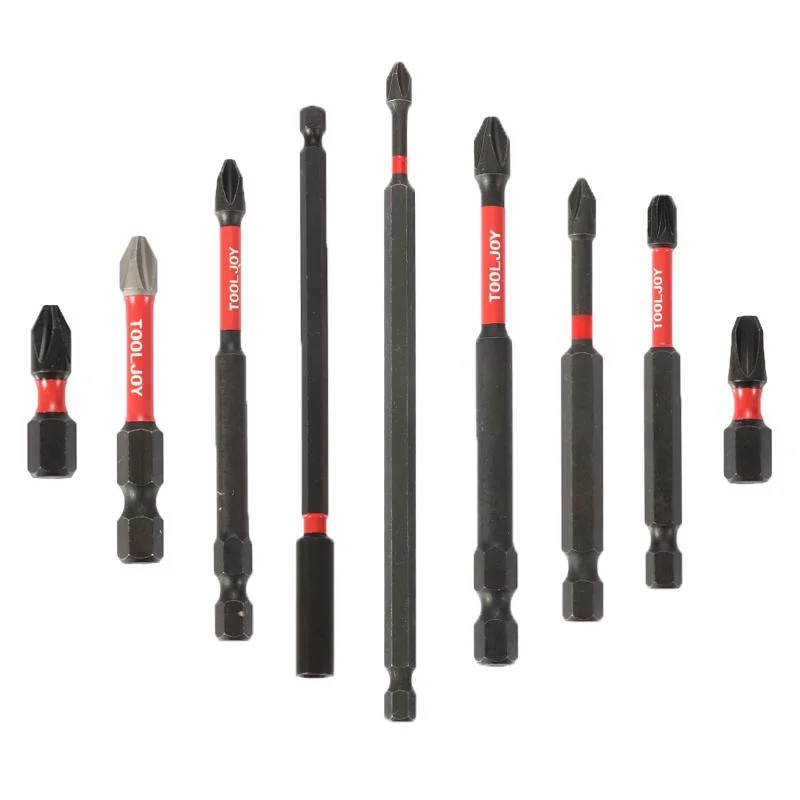 Steel Drill Bits Screwdriver Heads Set with Flexible Extension Shaft Impact Driver Bits