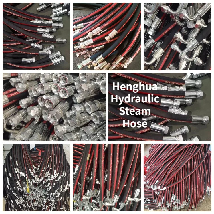 High quality/High cost performance  SAE 100 R1 1/4 Inch 3/4 Inch High Pressure One Steel Wire Braided Hydraulic Rubber Hose Pipe Hydraulic High Pressure Hose