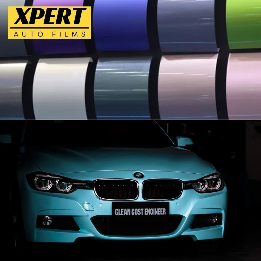 Xpert Hydrophobic Abrasion and Scratch Resistance Vinyl Car Wrap TPU Color Changing Ppf UV Resistance