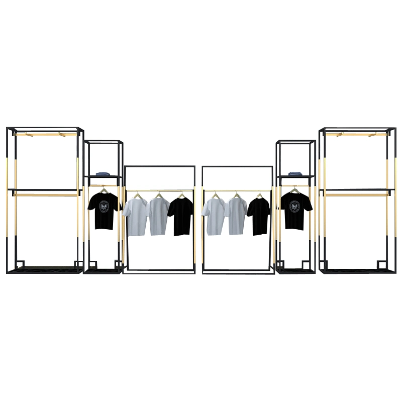 Clothing Rack Apparel Retail Clothes Shelving Garment Display