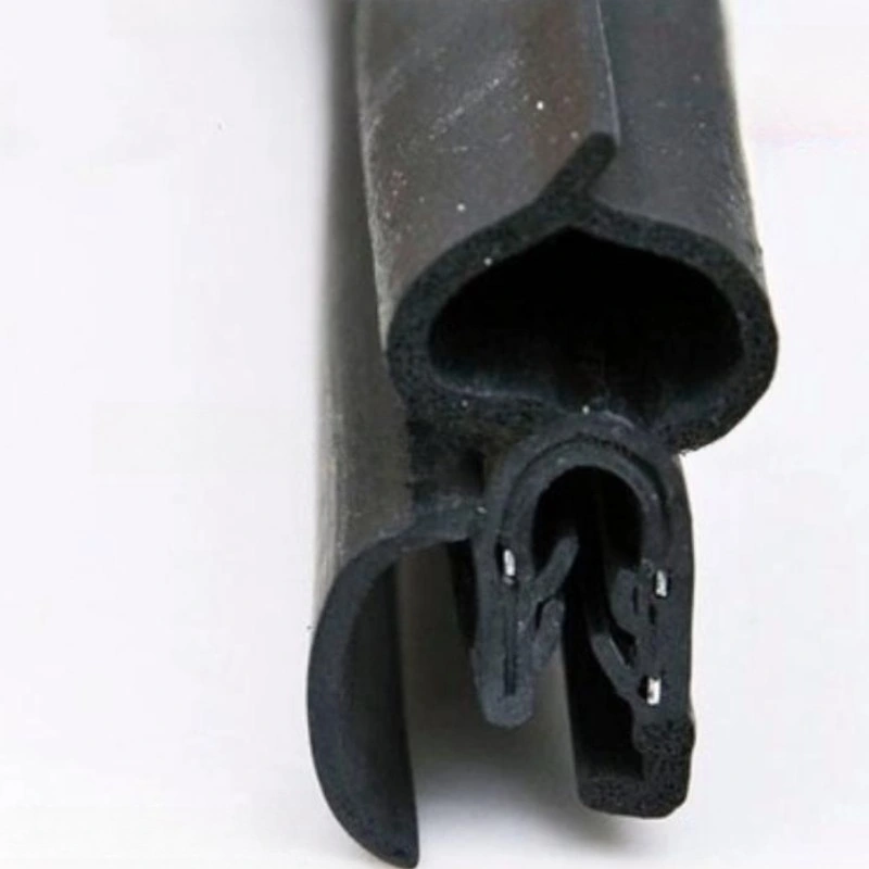 EPDM Car Door Seal Rubber Profile with Metal Reinforced