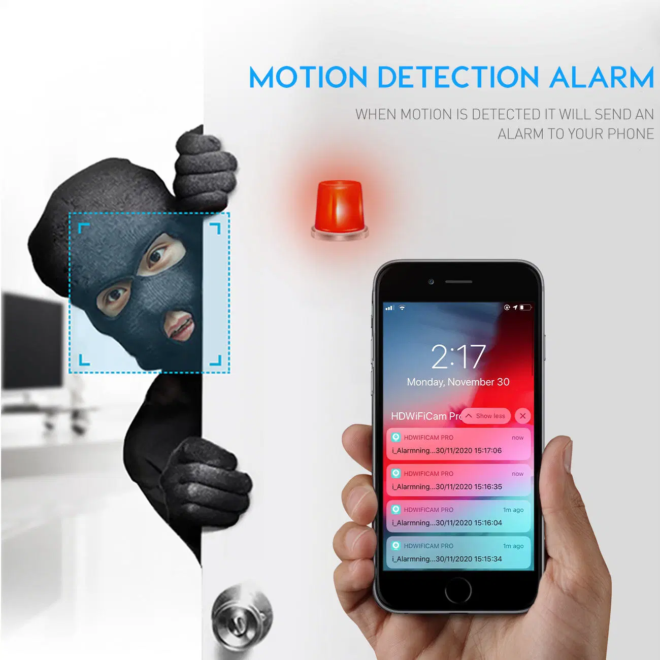 HD 1080P IP Home Security System with IR Motion Detection Wireless Wearable Body Small Size Mini Camera Wc002SD5