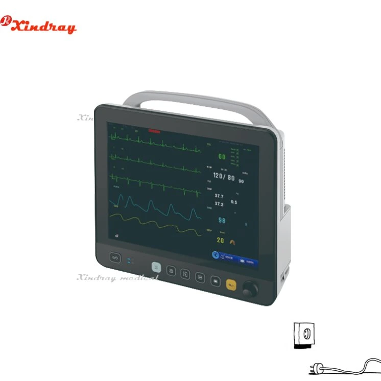 Medical Clinical Emergency 6 Parameter 12 Inch Multipara Monitor Patient