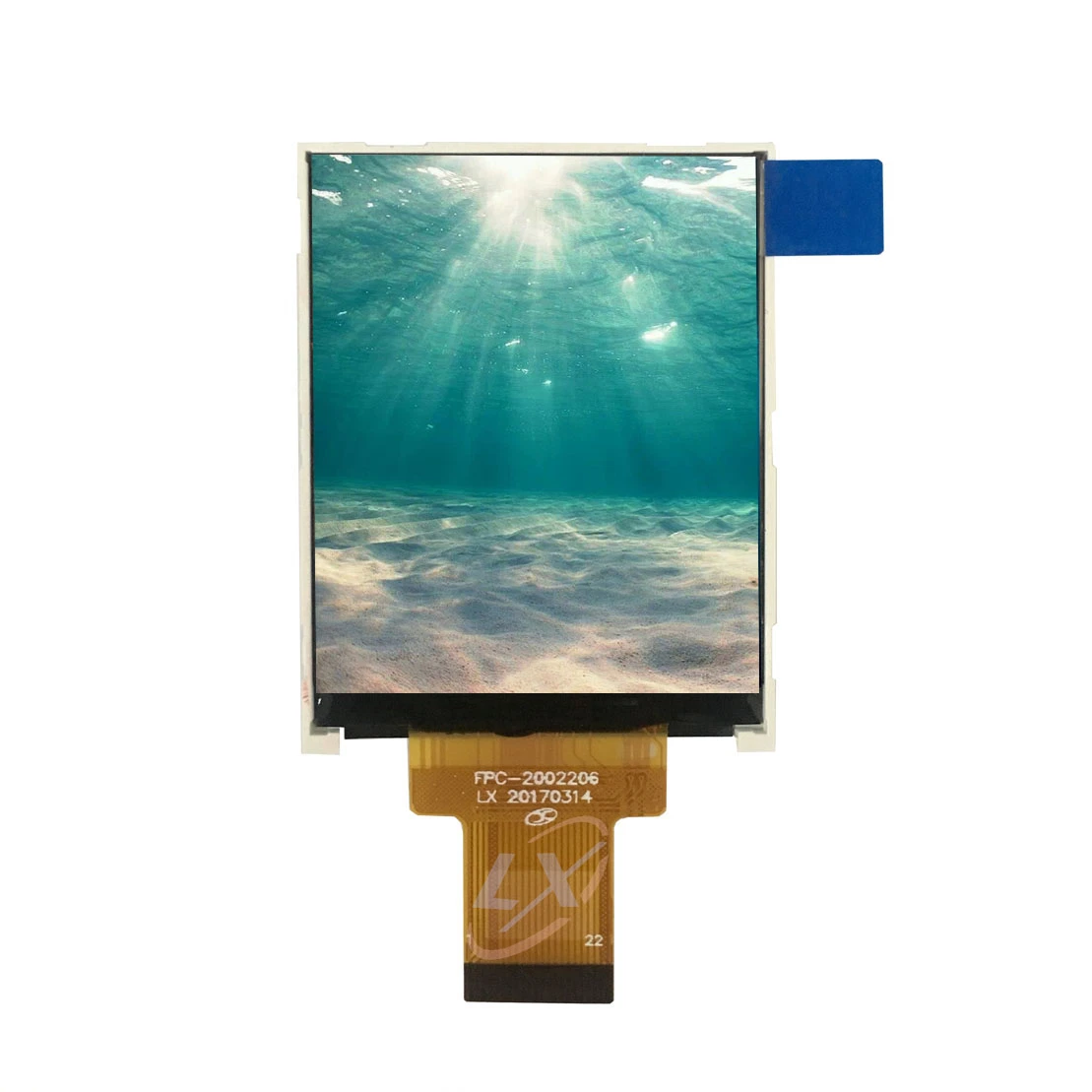 شاشة TFT LCD مقاس 2.0 بوصة 240*320 8 بت مزودة بتقنية TFT مزودة بـ 22 سنًا، شاشة اختيارية تعمل باللمس