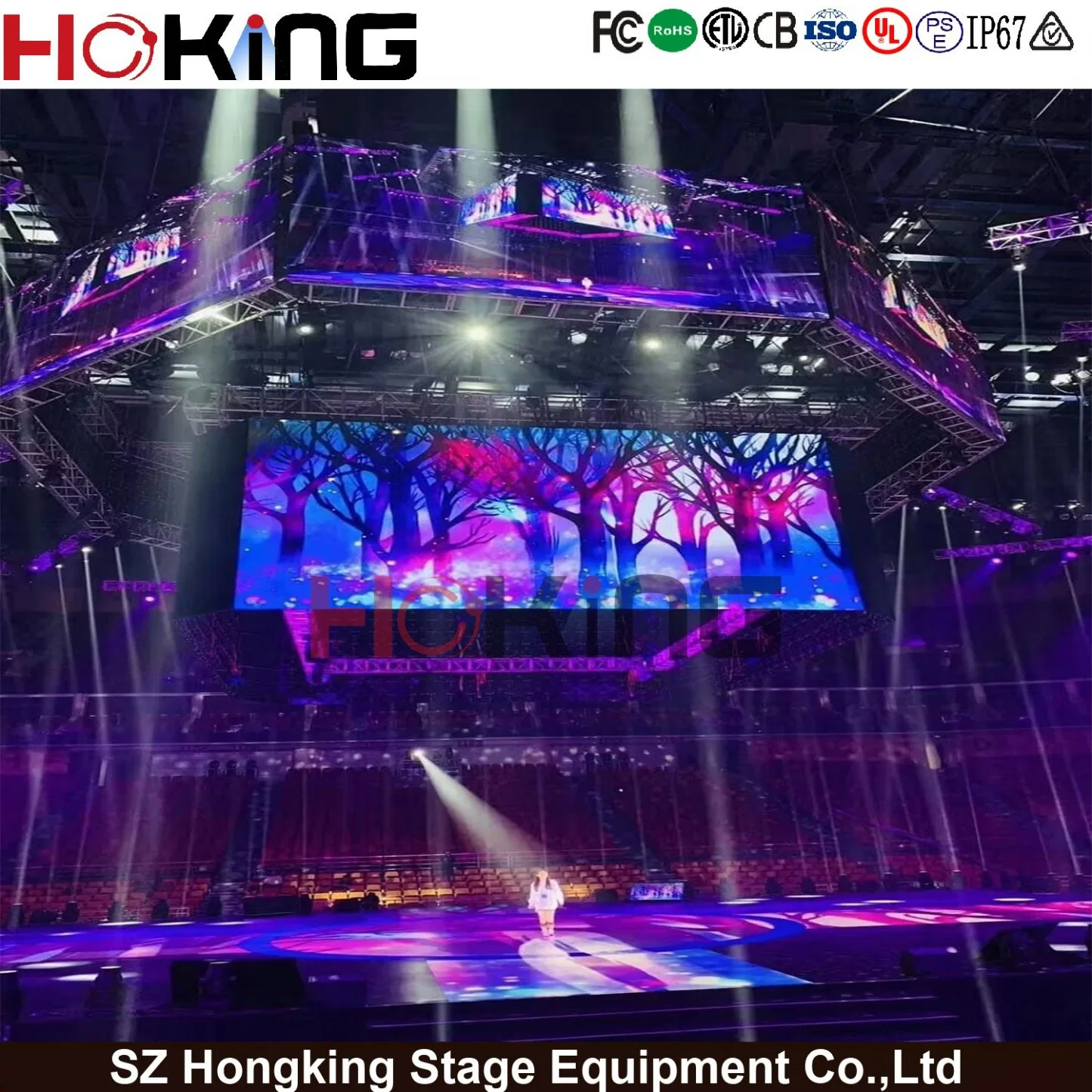 Indoor High Definition P3.91 Rental LED Display Panel