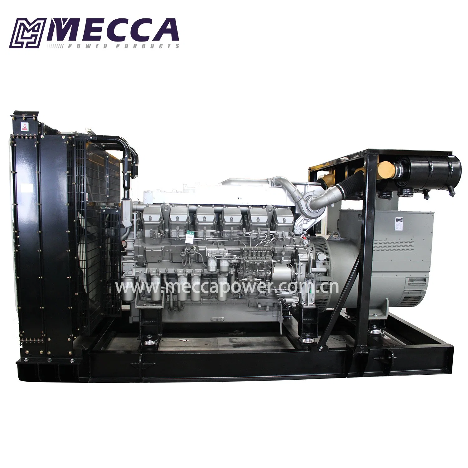 1000kVA Continuous Running Mitsubishi Engine Diesel Power Generator for Construction