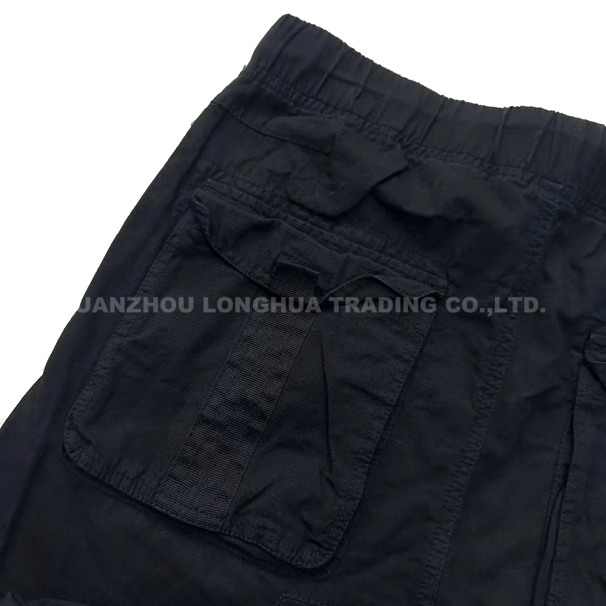 La Mens Boys un pantalón negro pantalones de algodón