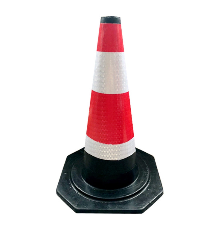 Colored Orange White Plastic Rubber PVC Traffic Safety Cone