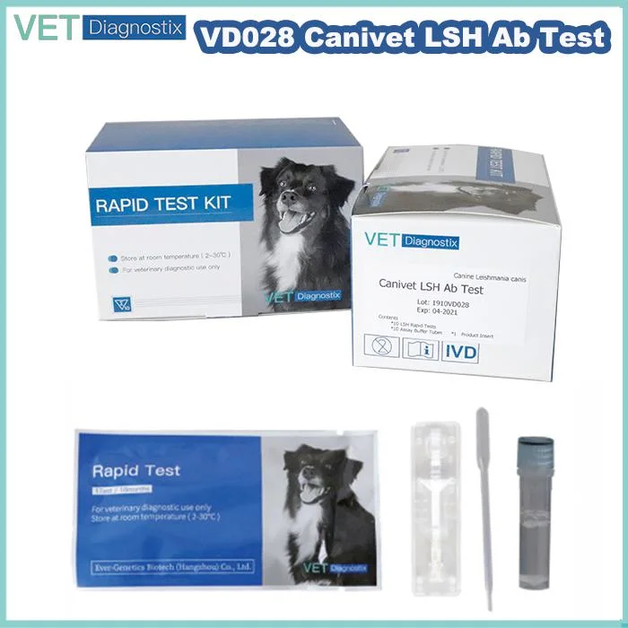 Leishmaniasis Blood Test Leishmania Canis Antibody Veterinary Rapid Test Kit