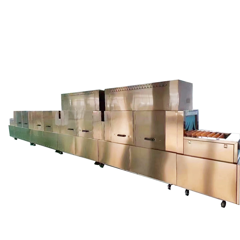 Restaurant Hotel Kitchen Hood Type Freestanding Industrial Commercial Conveyor Dishwasher