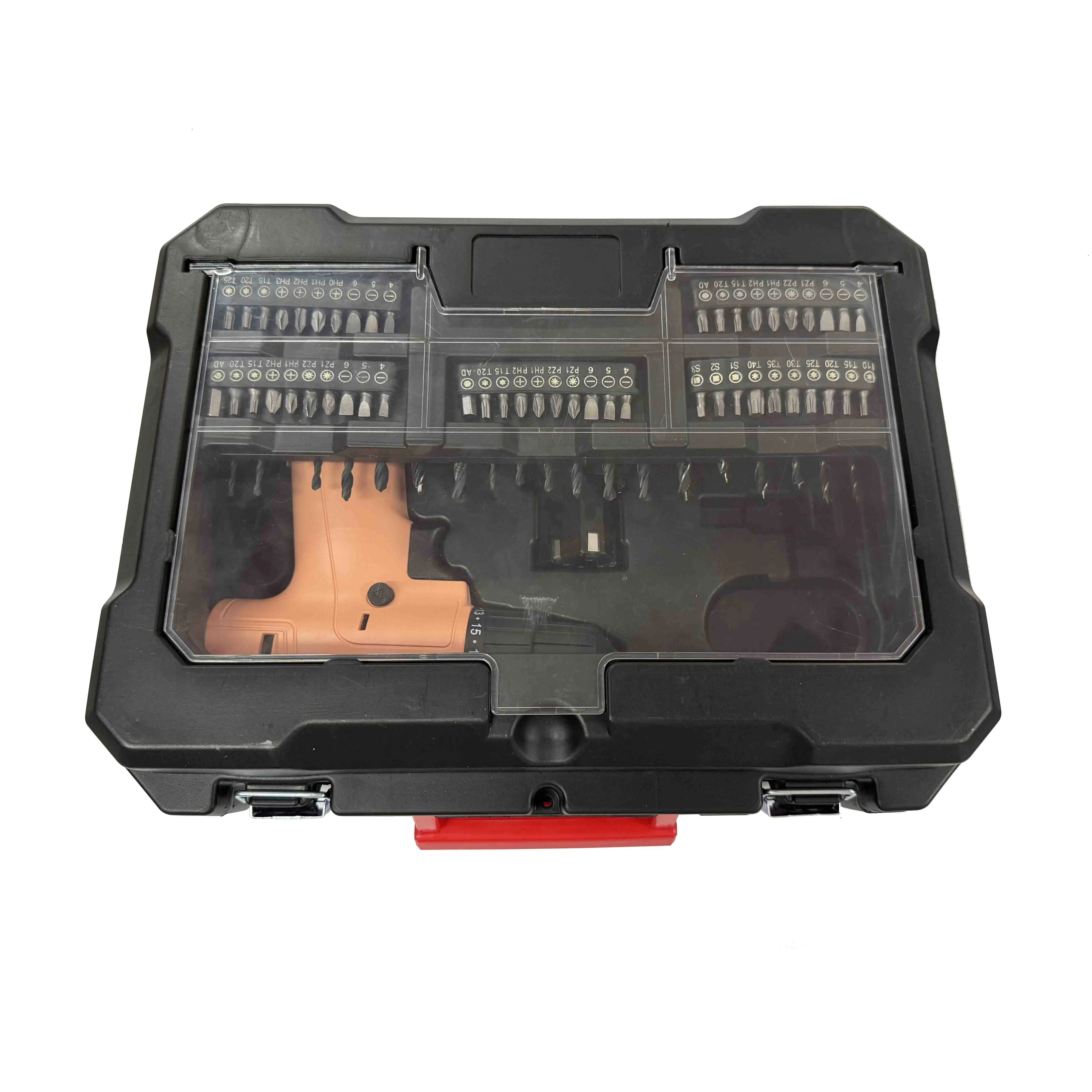 Набор шуруповертов для аккумуляторного дрели набор электроинструментов набор ручной Сверлильный станок KRAIN Lithium Drill Set Box Tool
