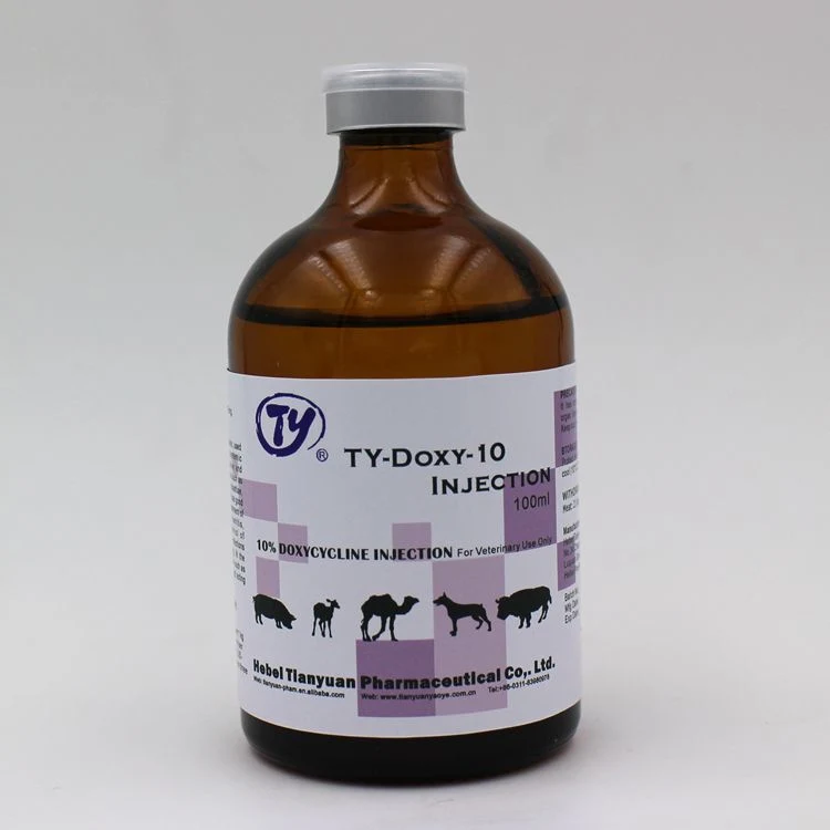 Veterinary Medicine Hydrochloride Injection 50ml and 100ml