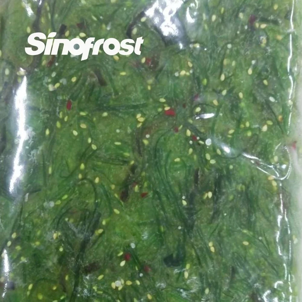 Sushi Food, Brc/Halal Certified, Frozen Seasoned Seaweed Salad, Frozen Seasoned Wakame Salad, Hiyashi Wakame, Seasoned Seaweed